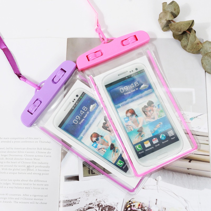 1Pc Transparent Mobile Phone W - Pool Cover Waterproof ulasan dan harga