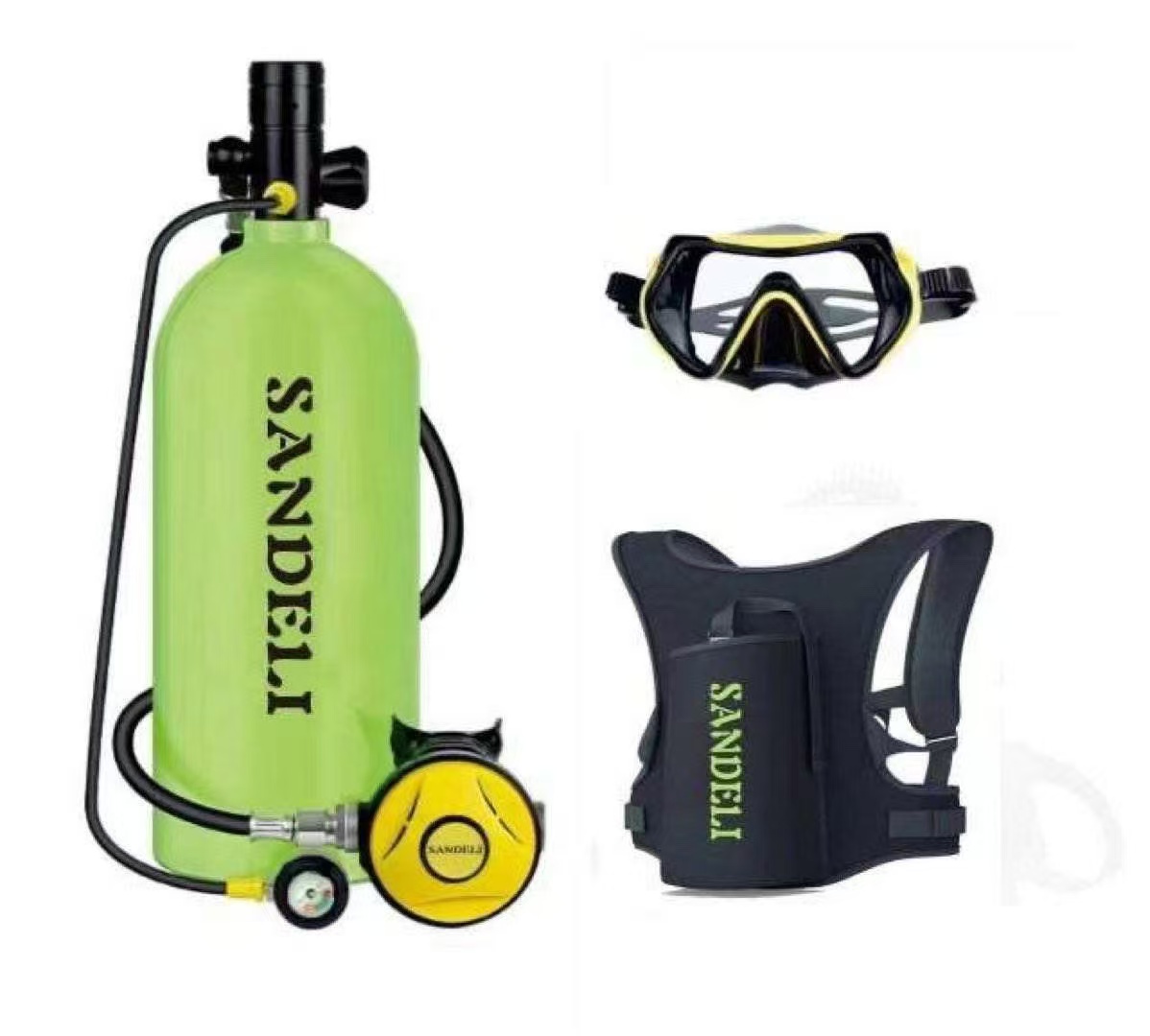 Manufacturer-made 4-liter Scub - Snorkel Mask Full Face ulasan dan harga