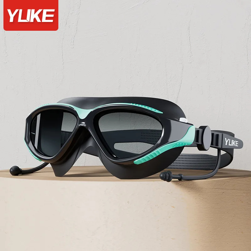 Big Frame Professional HD Anti - Swim Goggles Anti Fog Uv ulasan dan harga