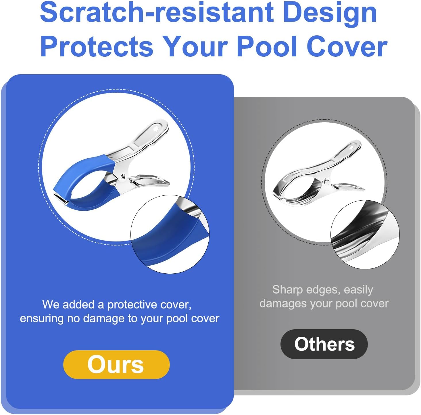 6Pcs Durable Stainless Steel P - Pool Ladder Above Ground ulasan dan harga