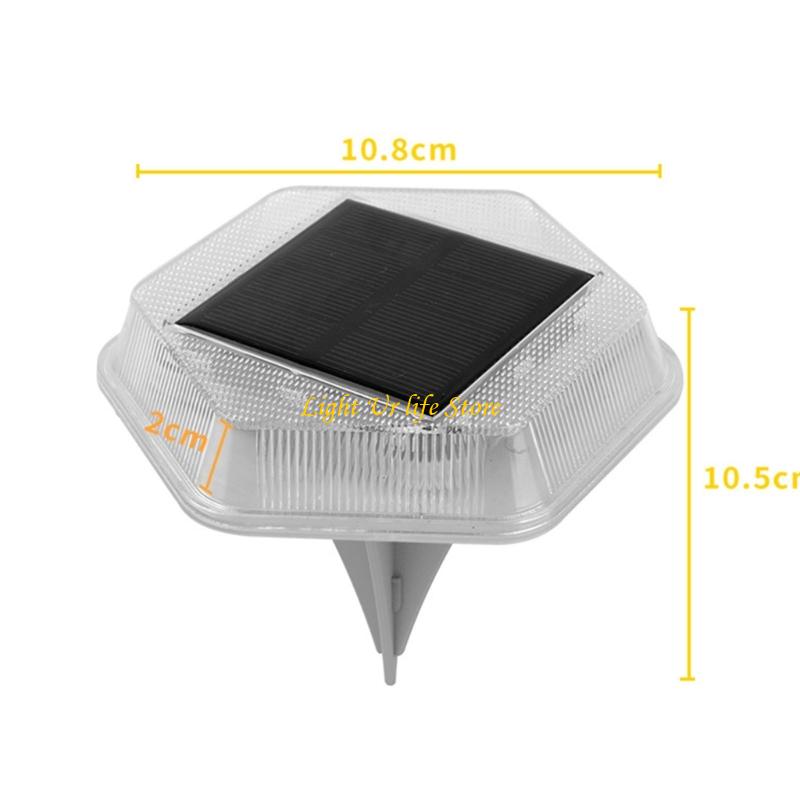 63HA Solar Propelled Ground Li - Pool Light Solar Rechargeable ulasan dan harga