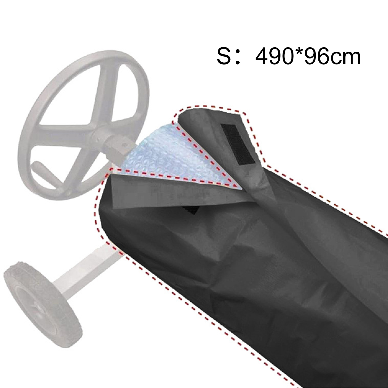 Pool Solar Reel Cover Protecti - Pool Cover Waterproof ulasan dan harga