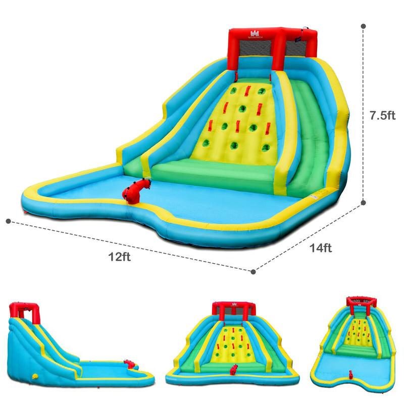 Inflatable Water Park Bounce H - Water Slide Inflatable ulasan dan harga