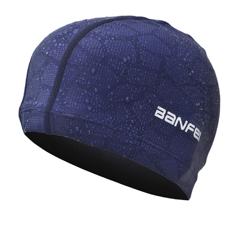Fabric Swimming Cap Men Women  - Pool Cover Waterproof ulasan dan harga