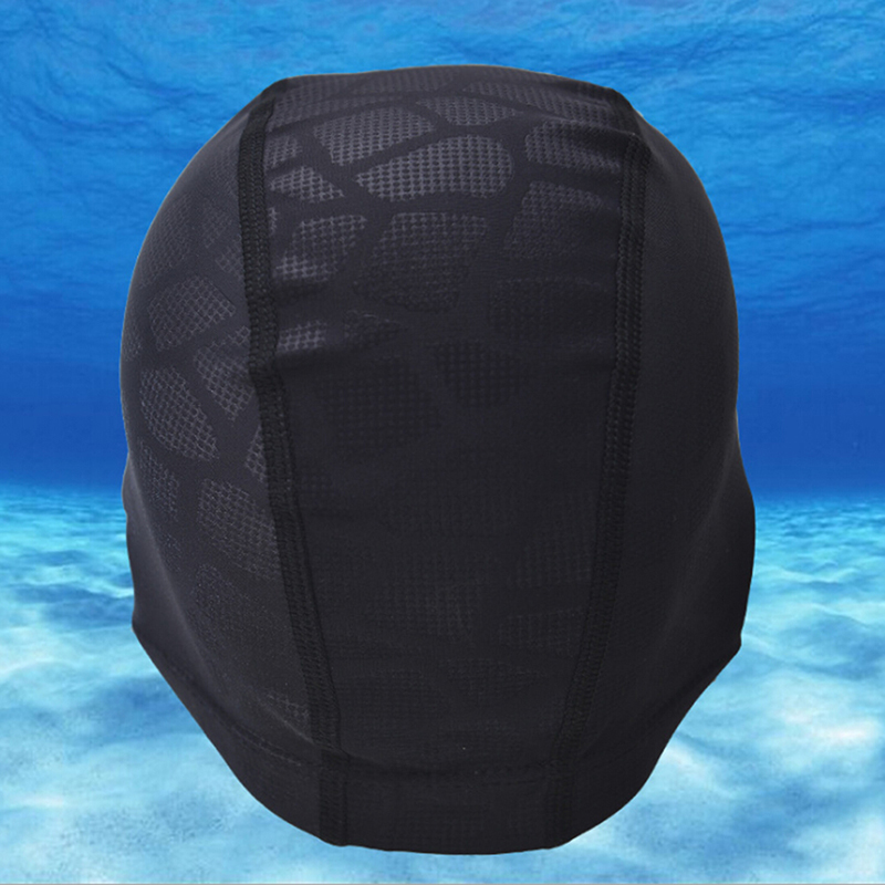Fabric Swimming Cap Men Women  - Pool Cover Waterproof ulasan dan harga
