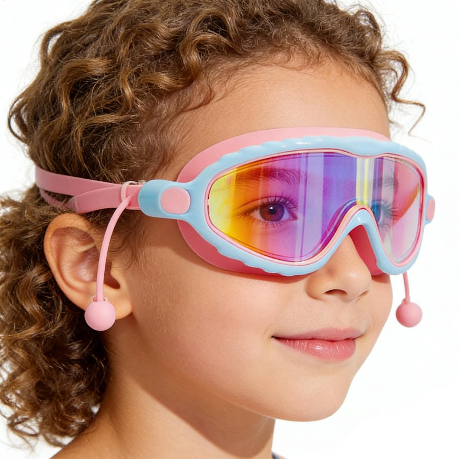 Kids Goggles For Swimming Anti - Swim Goggles Anti Fog Uv ulasan dan harga