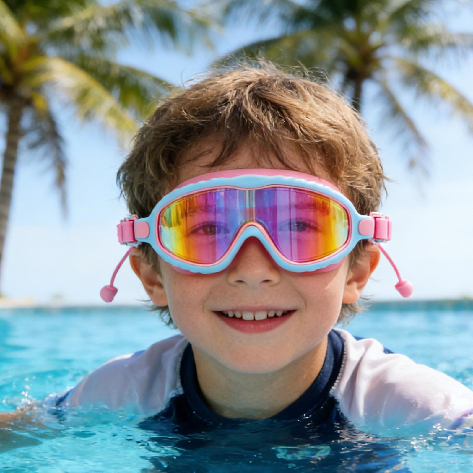 Kids Goggles For Swimming Anti - Swim Goggles Anti Fog Uv ulasan dan harga