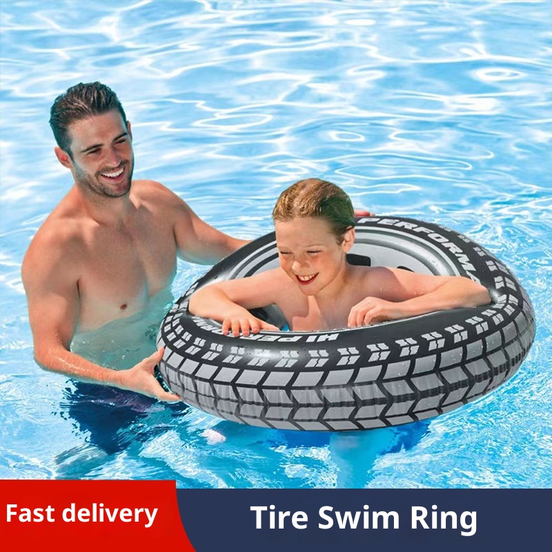 Inflatable Tire Swimming Ring  - Pool Float Ring Inflatable ulasan dan harga