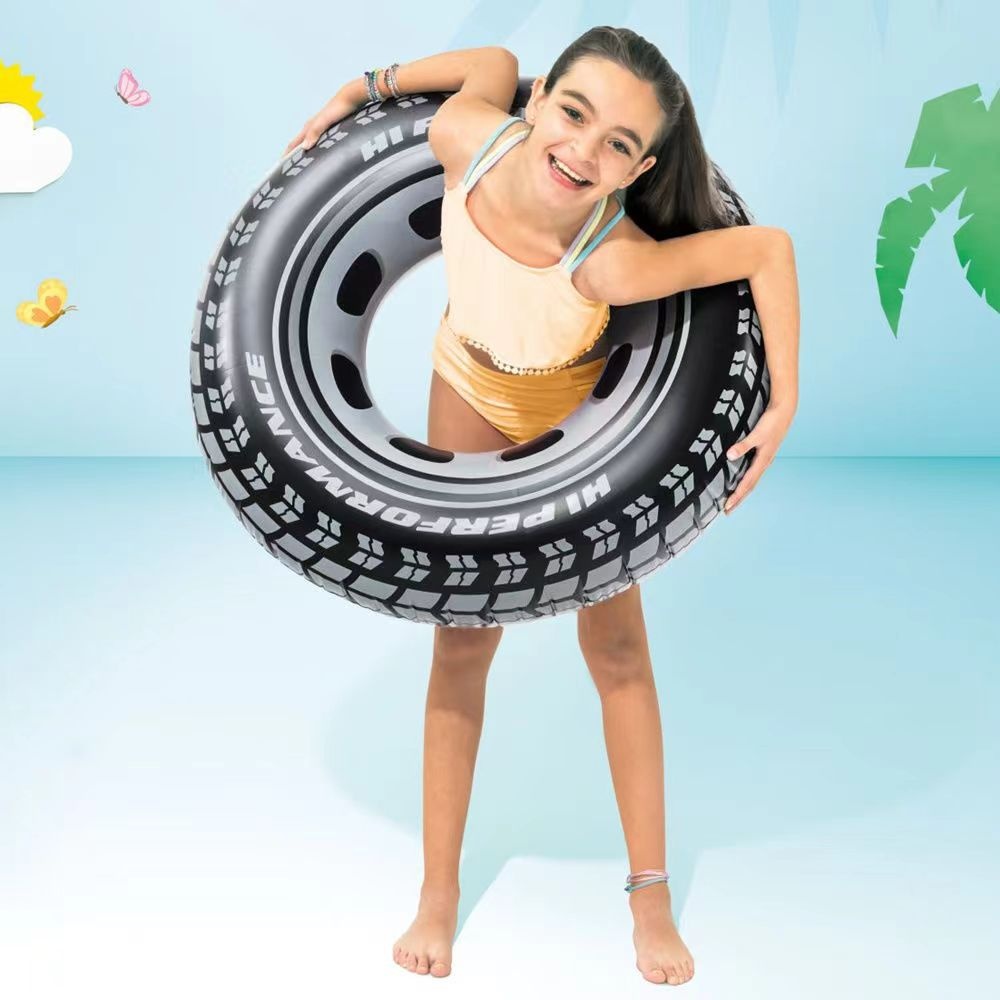 Inflatable Tire Swimming Ring  - Pool Float Ring Inflatable ulasan dan harga