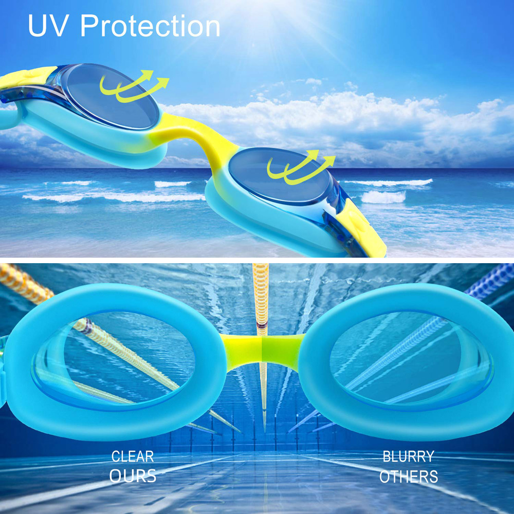 Swimming Goggles For Kids Yout - Swim Goggles Anti Fog Uv ulasan dan harga