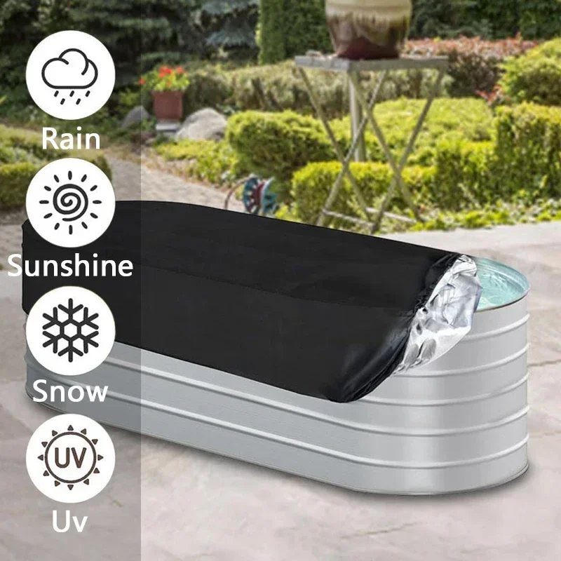 Swimming Pool Cover Outdoor Ov - Pool Cover Waterproof ulasan dan harga